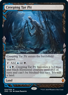 🔥 Creeping Tar Pit Zendikar Rising- Expeditions